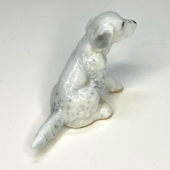 2/$20 | Vintage Miniature figurine English Setter dog - Picture 5 of 8